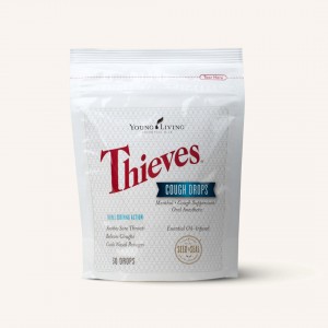 Thieves Essential Oil-Infused Cough Drops 盜賊草本喉糖